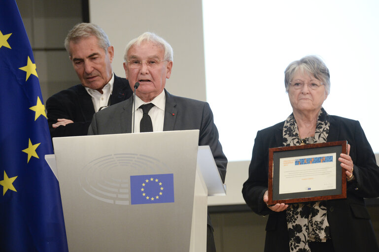 Fotografia 36: European Citizen's Prize 2017 - Diploma ceremony with Chancellor, Vice-President