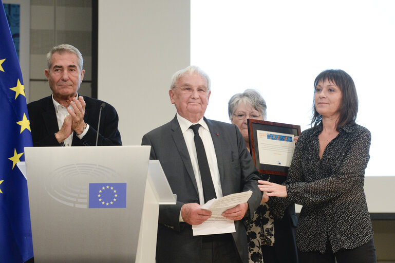 Fotografia 27: European Citizen's Prize 2017 - Diploma ceremony with Chancellor, Vice-President