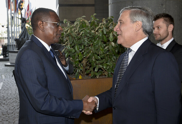 Снимка 5: Antonio TAJANI - EP President meets with Abdoulaye Idrissa MAIGA, Prime Minister of Mali .