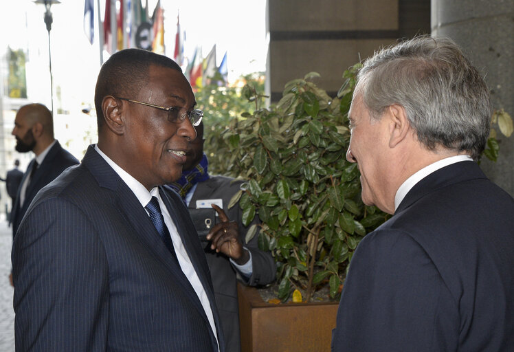 Снимка 6: Antonio TAJANI - EP President meets with Abdoulaye Idrissa MAIGA, Prime Minister of Mali .