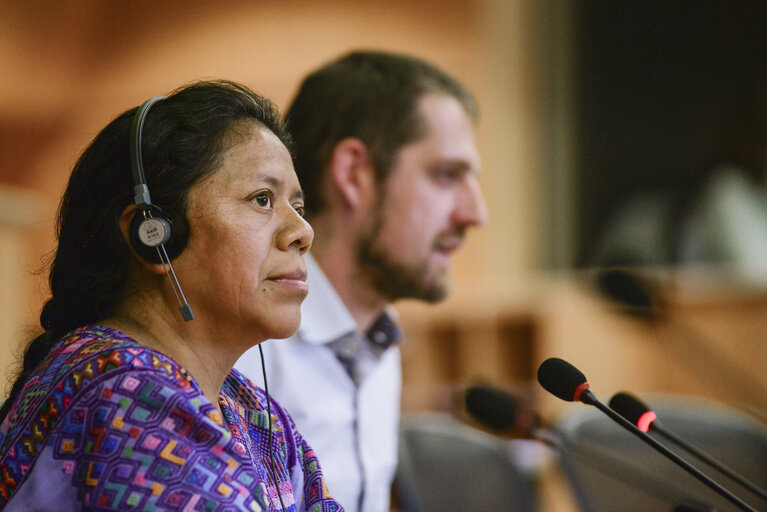 Foto 1: Climate Justice: Engendering the energy transition.
Aura LOLITA CHAVEZ ICAQUIC