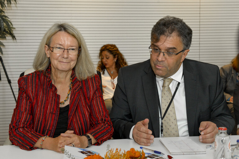 Fotografija 9: Euro-Latin American Parliamentary Assembly - Visit of the Andean Parlement and the National Assembly of Ecuador - Meeting with EP Vice-President Evelyne GEBHARDT