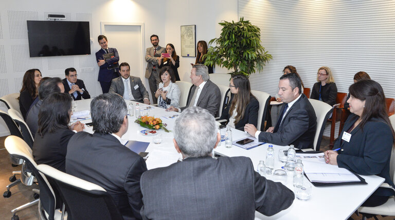 Fotografia 8: Euro-Latin American Parliamentary Assembly - Visit of the Andean Parlement and the National Assembly of Ecuador -