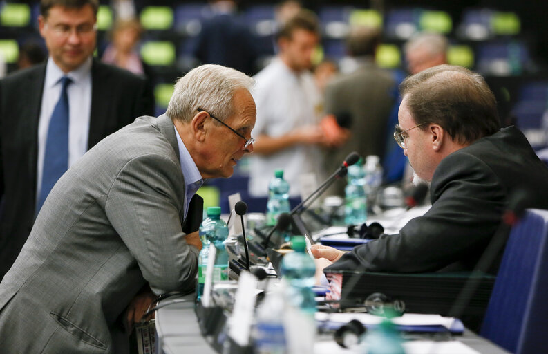 EPP group meeting in strasbourg