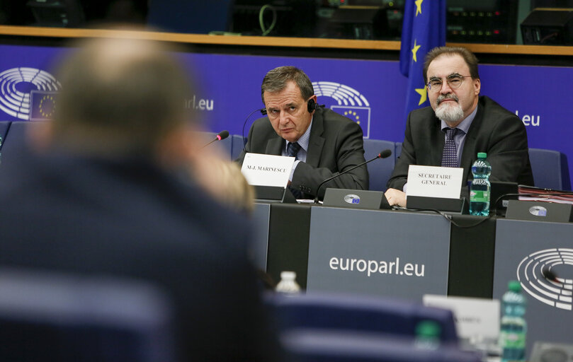 Foto 1: EPP group meeting in strasbourg