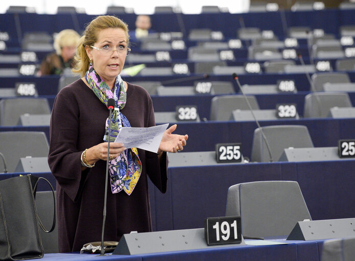 Foto 18: Plenary session week 43 2017 in Strasbourg - Conclusions of the European Council meeting of 19 and 20 October 2017 and presentation of the Leaders’ Agenda (Building our future together) - European Council and Commission statements