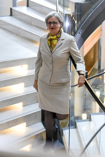 Fotografija 22: Mireille d'ORNANO in the European Parliament in Strasbourg