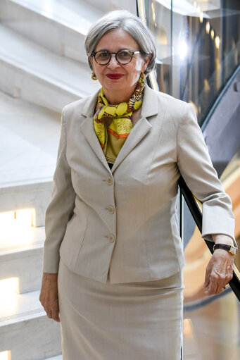 Fotografija 21: Mireille d'ORNANO in the European Parliament in Strasbourg