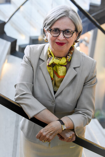 Fotografija 20: Mireille d'ORNANO in the European Parliament in Strasbourg