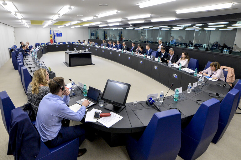 Foto 9: EU - Moldova Parliamnetary Association Committee