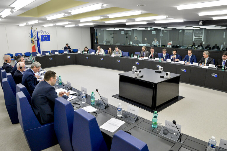 Foto 2: EU - Moldova Parliamnetary Association Committee