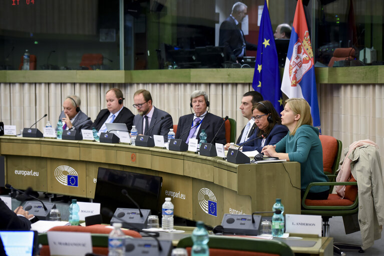 Fotografie 8: European union - Serbia stabilisation and association parliamentary committee (SAPC)