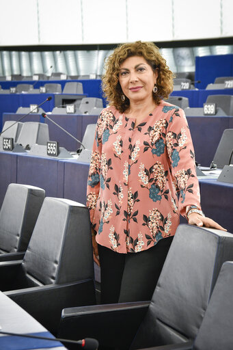 Foto 20: Michela GIUFFRIDA in the European Parliament in Strasbourg