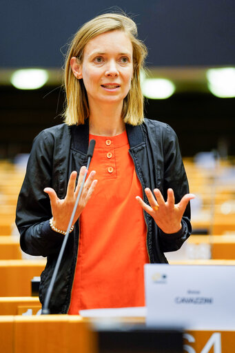 Fotografija 26: EP Plenary session - Vaccines and therapeutics in the contexte of Covid-19