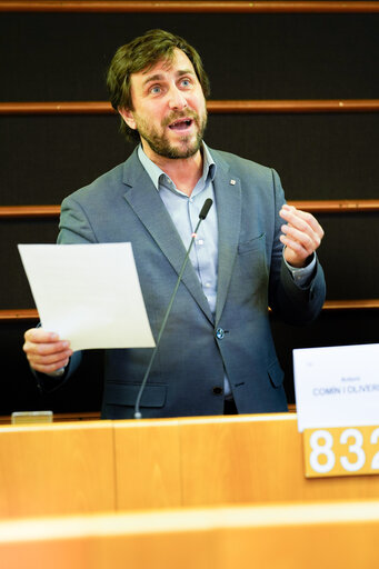 Fotografija 21: EP Plenary session - Vaccines and therapeutics in the contexte of Covid-19