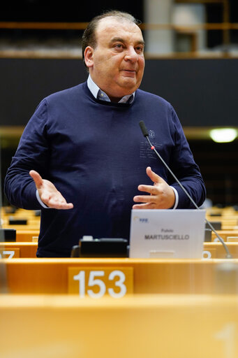 Fotografija 9: EP Plenary session - Vaccines and therapeutics in the contexte of Covid-19