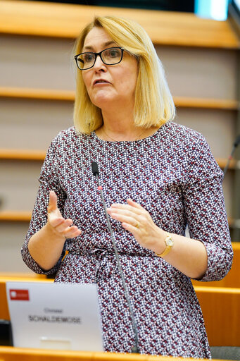 Fotografija 7: EP Plenary session - Vaccines and therapeutics in the contexte of Covid-19