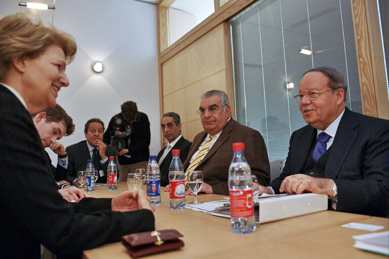 Photo 9 : Meeting with the President of the Parliament of Egypt.