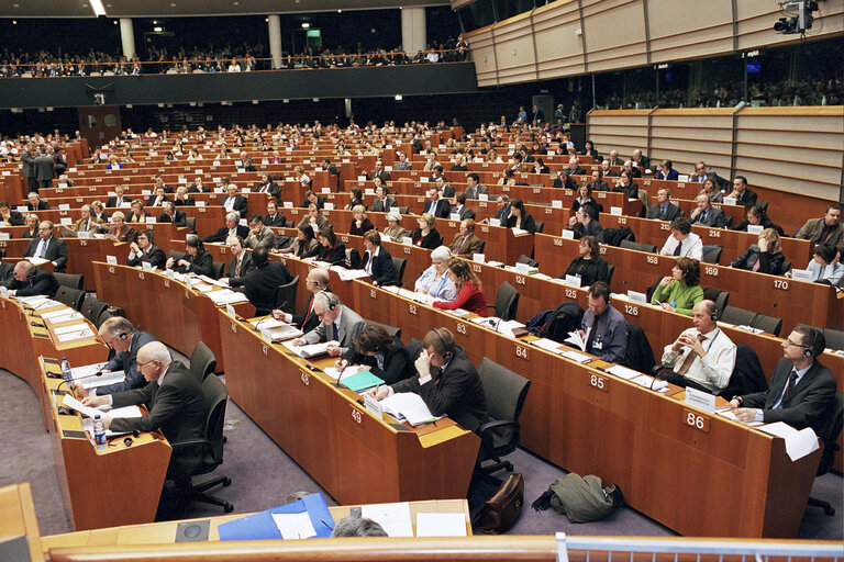 Photo 15: ENVI Committee meeting on the new REACH legislation.