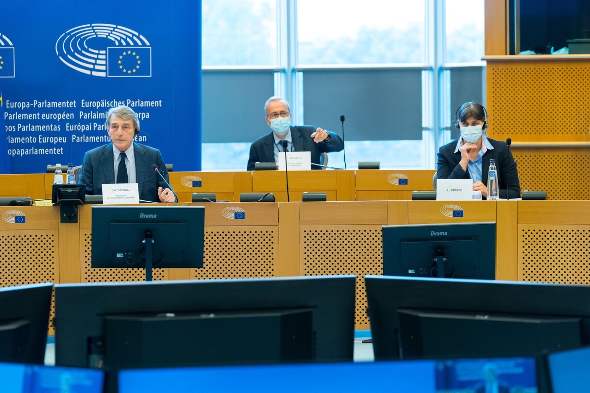 Meeting of the EP Conference of Presidents with Laura KOVESI, European Chief Prosecutor