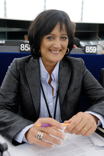 Billede 41: Michele STRIFFLER in plenary session in Strasbourg