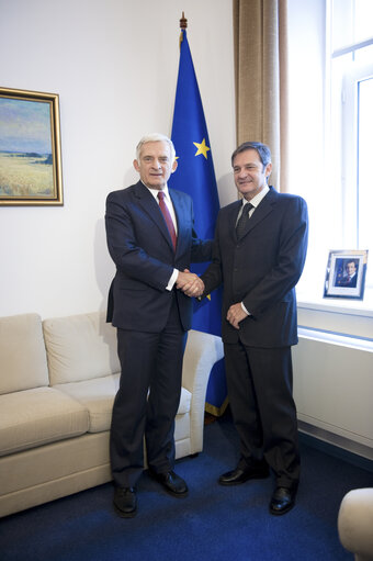 Foto 20: Official visit of the EP President to Kiev, Ukraine. Meeting with the EU ambassador for Ukraine.