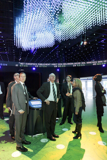 Fotografia 5: Bundestag President Norbert LAMMERT visits the Parlamentarium