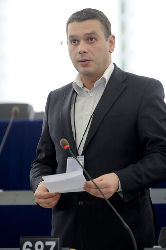 Снимка 28: Plenary Session in Strasbourg - Week 7 - 2012