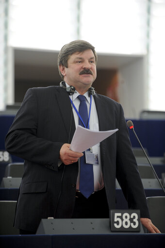 Снимка 23: Plenary Session in Strasbourg - Week 7 - 2012