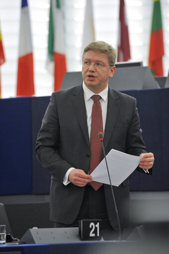 Plenary Session in Strasbourg - Week 7 - 2012