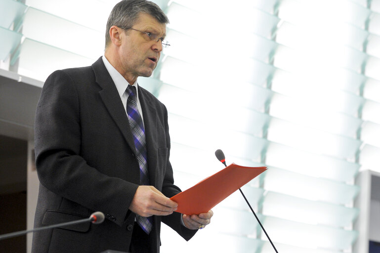 Plenary Session in Strasbourg - Week 7 - 2012