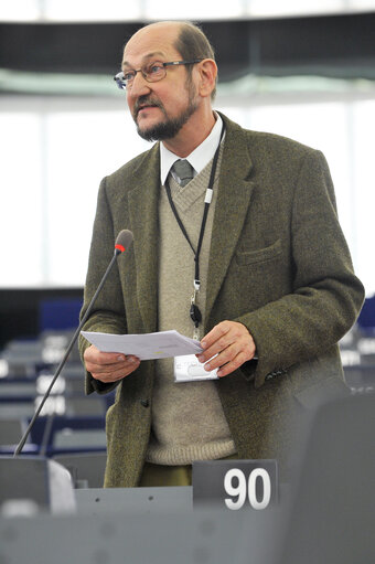 Plenary Session in Strasbourg - Week 7 - 2012