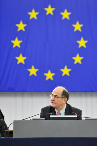 Φωτογραφία 1: Plenary Session in Strasbourg - Week 7 - 2012