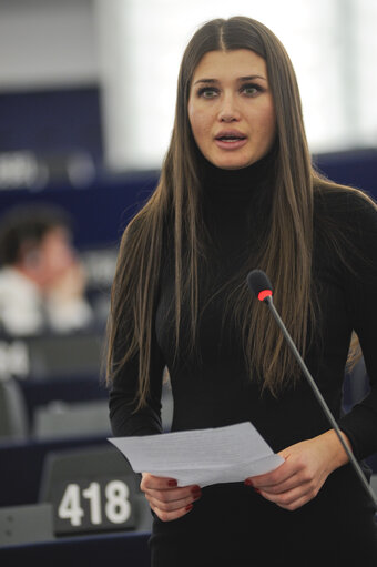 Снимка 14: Plenary Session in Strasbourg - Week 7 - 2012