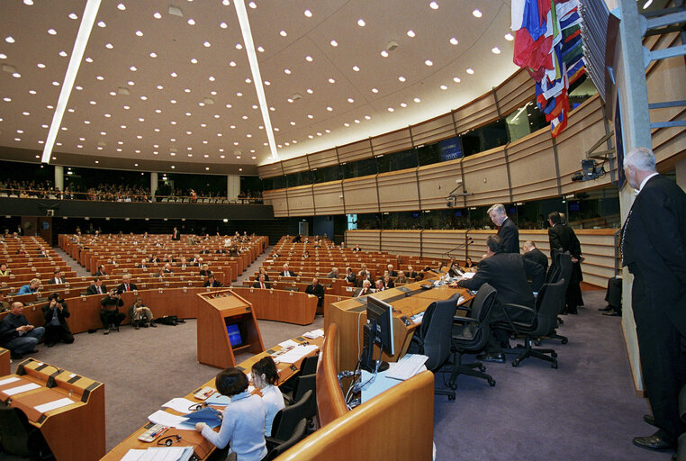 Visit of the President of Croatia to the EP.