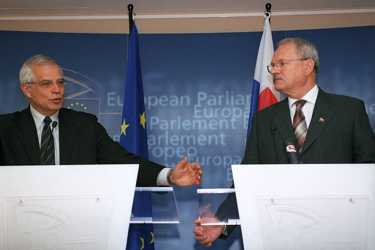 Fotografie 4: EP President meets with the President of Slovakia to the EP