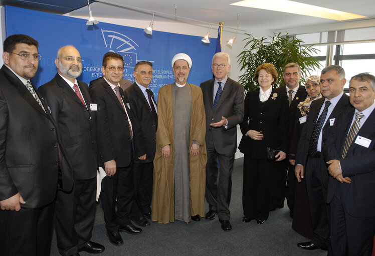 Meeting with a delegation of the Iraqi Parliament