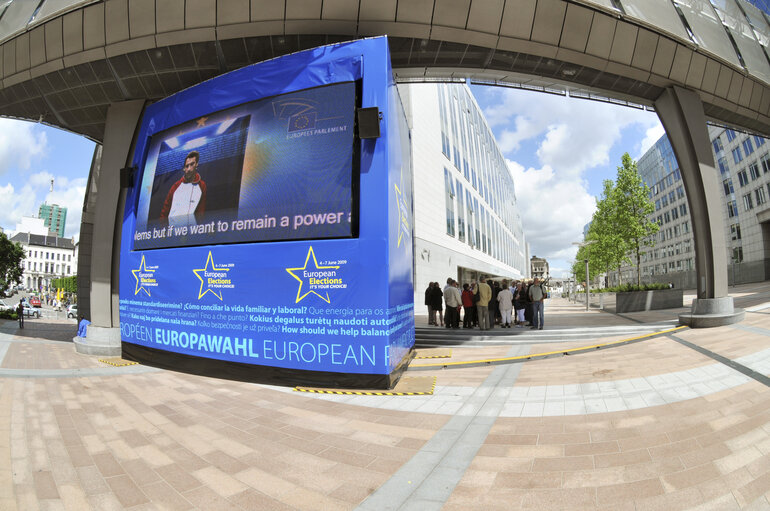 Fotografie 7: EP building in Brussels.