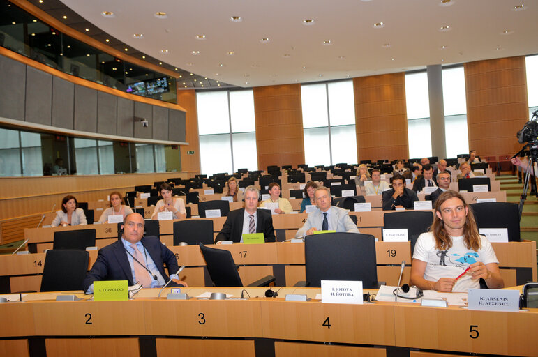 Fotografie 4: PECH committee constituent meeting for the 7th Parliamentary Term.