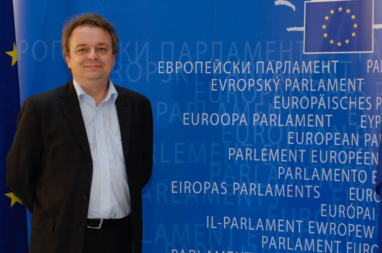 Φωτογραφία 5: Jens GEIER at the EP in Strasbourg.