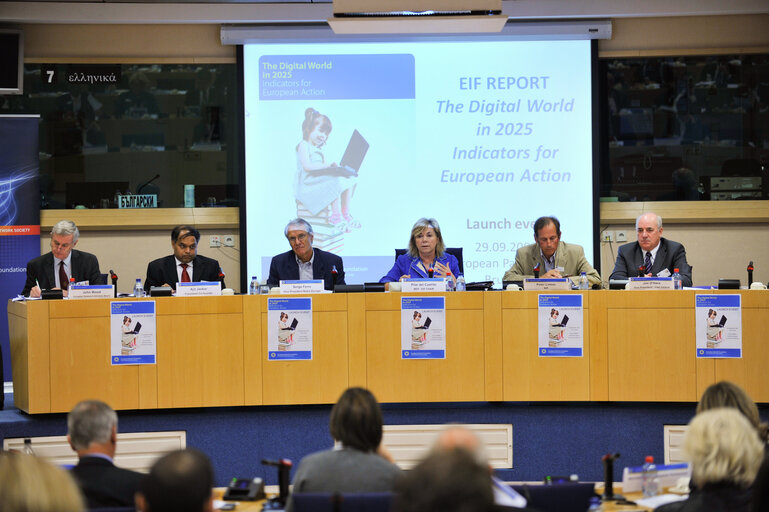 Meeting of the European Internet Foundation on The Digital World in 2025 indicators for European Action.