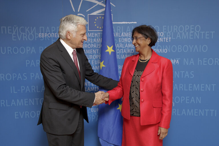 EP President meets with the UN High Commissioner for Human Rights.