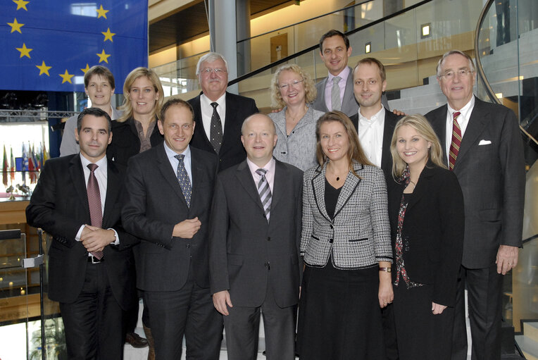 Zdjęcie 2: German ALDE MEPs at the EP in Strasbourg.