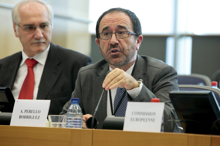 Photo 8 : ENVI Committee  hearing on the quality and safety on of organ donation and transplantation .