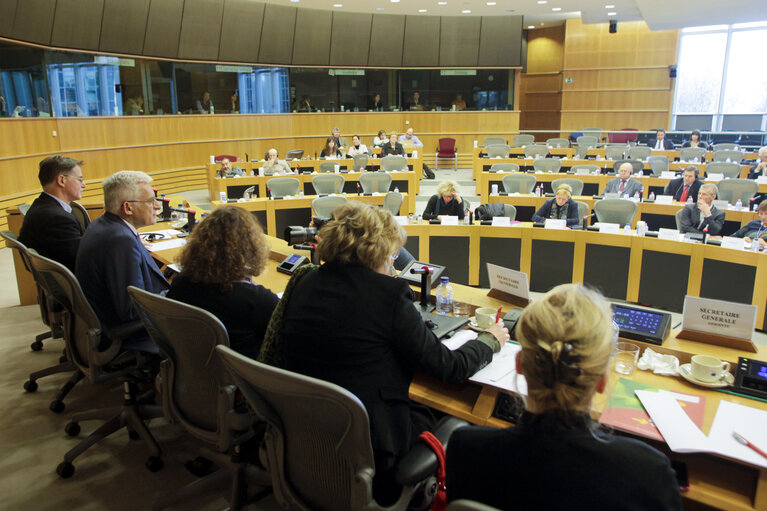 Fotografi 8: EP President meets with the European United Left / Nordic Green Left Group