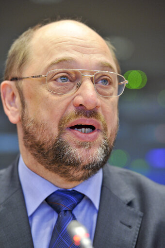 Fotografija 8: Martin SCHULZ with European People's Party Group.