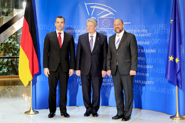 Fotografija 7: EP President meets with President of the Federal Republic of Germany