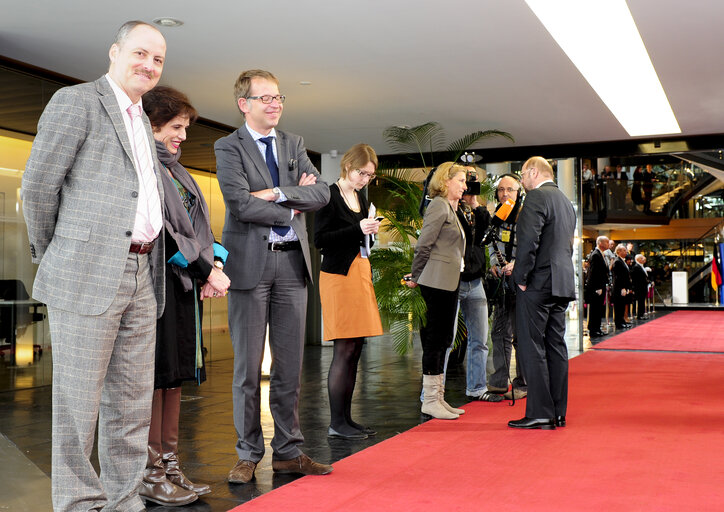 Fotografia 11: EP President meets with President of the Federal Republic of Germany