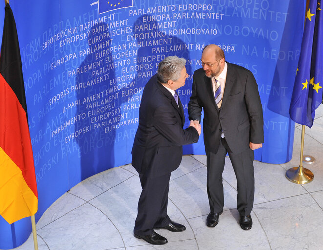 Fotografia 21: EP President welcomes the President of the Federal Republic of Germany