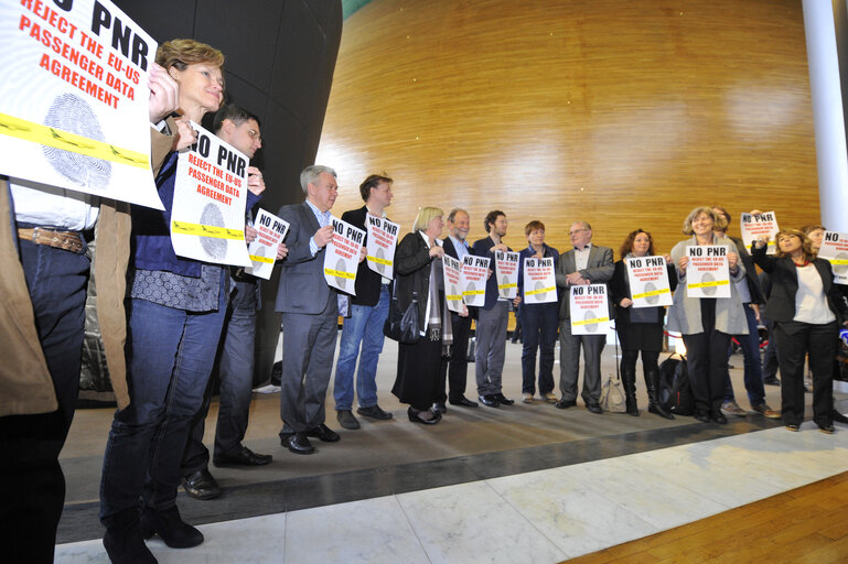 Foto 13: Demonstration against the PNR agreement